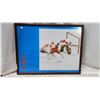Image 1 : 1988 Calgary Olympic hockey picture - 19"x25"