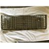 Image 2 : Heavy metal vintage Chrysler grill. 32"x11".  Missing the letter S.