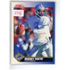 Image 1 : Rodney Peete, Quarterback, Detroit Lions. 1991 Score. Mint.