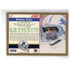 Image 2 : Rodney Peete, Quarterback, Detroit Lions. 1991 Score. Mint.