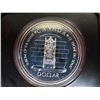Image 2 : 1977 Queen Elizabeth Silver Jubilee Specimen Silver Dollar. Bright White. Housed in its original bla