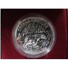 Image 1 : 1980 Arctic Specimen Silver Dollar. 100th Anniversary of Great Britain ceding the Arctic Islands to 