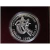 Image 1 : 1983 World University Games Proof Silver Dollar. Proof with Ultra Heavy Cameo. Bright White. Housed 