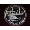 Image 1 : 1991 Frontenac Proof Silver Dollar. 175th Anniversary of this famous steamship. Proof with Ultra Hea