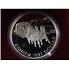 Image 1 : 1992 Kingston Stagecoach Proof Silver Dollar. Celebrates the first stagecoach from Kingston to York 