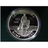 Image 1 : 1998 RCMP Proof Silver Dollar. 125h Anniversary of the founding of the RCMP. Proof with Ultra Heavy 