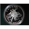 2001 National Ballet of Canada Proof Silver Dollar. Proof with Ultra Heavy Cameo. Bright White. Hous