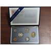 Image 1 : 1989 Specimen Set. 6-coin set all with Specimen Strikes. Housed in its original case of issue.