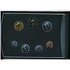 Image 2 : 1999 Specimen Set. 7-coin set, all with Specimen Strikes. Housed in its original case of issue.