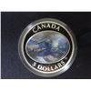 Image 3 : Snowbirds $5 Hologram Coin & Stamp Set. Proof $5 coin with Ultra Heavy Cameo plus 2 51 cents Snowbir