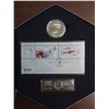 Image 5 : Snowbirds $5 Hologram Coin & Stamp Set. Proof $5 coin with Ultra Heavy Cameo plus 2 51 cents Snowbir