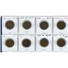 Image 1 : Lot of 8 Canadian George V Large Cents. Includes 1911, 1913, 1914, 1915, 1916, 1917, 1918, & 1919. C