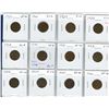 Image 1 : Lot of 12 Canadian George V Small Cents. Includes 1920, 1921, 1927, 1928, 1929, 1930, 1931, 1932, 19