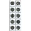 Image 1 : Lot of 10 Canadian Nickel Dollars. Includes 1968, 1970 Manitoba, 1972, 1973 PEI, 1974 Winnipeg, 1975