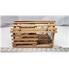 Image 5 : Lobster Trap...Wooden replica..9in long x 5in wide