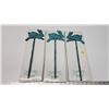 Image 3 : 3 Regal Brand Bunny Garden Ornaments... NOS metal. 13 in tall.
