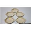 Image 1 : 5 Pottery Oval Individual Casserole or Lasagne Dishes. 291 CANADA.