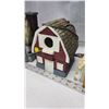 Image 3 : 3 Birdhouses –Ceramic, decorative, hanging.