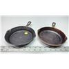 Image 2 : 2 CAST IRON SKILLETS – 6 1/2 inches each.