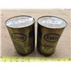 Image 2 : set of two unopened esso XD-3 oil cans