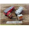 Image 3 : Tonka tin collectibles , firetruck and car hauler