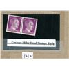 Image 1 : German hitler head dtamps 6 pfg