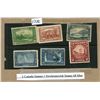 Image 1 : 5 canada stamps 1 newbrunswick stamp all mint