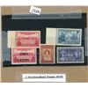 Image 1 : 5 newfoundland stamps MNH