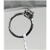 Image 3 : 1. Moissanite Diamond, Claw Set, 925 Silver Adjustable Band