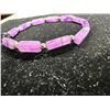Image 6 : 18. Large Natural Amethyst pendant necklace + bracelet