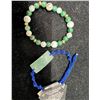 Image 2 : 22. Jasper and Jade Bracelets
