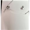 Image 4 : 28. Stainless Steel Cat Earrings + Necklace Set