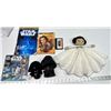 Image 1 : 42. “Star wars” Lot – Vintage Novel, Comic and Read Along book with Cassette Tape, Darth Vader Plush