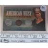 The Spirit of the American West Collection. Includes 1893 Indian Head Cent 1905 Liberty Nickel & 193