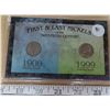 Image 1 : First & Last Nickels of the 20th Century. Consists of 1900 Liberty Nickel & 1999P Jefferson Nickel.