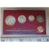 Image 2 : American Legacy Silver’s Final Year Edition. Consists of 1964 Lincoln Memorial Cent, Jefferson Nicke