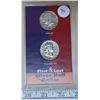 First & Last U.S. Silver Half Dollar Collection. 1963 Ben Franklin Silver Half Dollar & 1964 Kennedy