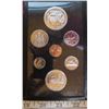 Image 1 : 1974 Winnipeg Centennial Silver Specimen Set. 6-coin set includes Winnipeg Silver Dollar. Bright Whi
