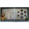 Image 1 : 2005 Canada Season’s Greetings Specimen Set. Includes Colourized Teddy Bear in Red Stocking 25 Cents