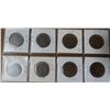 Image 2 : Lot of 8 Canadian George V Large Cents. Includes 1910, 1911, 1912, 1915, 1916, 1917, 1918 & 1919. Co