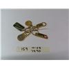 Image 1 : Golden key chains