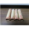 Image 1 : 4 rolls of Canadian pennies