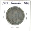 Image 2 : 1912 Canadian silver 50 cent coin