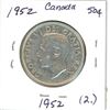 Image 2 : 1952 Canadian silver 50 cent coin (2.)