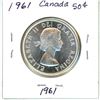 Image 2 : 1961 Canadian silver 50 cent coin