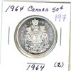 Image 1 : 1964 Canadian silver 50 cent coin (2.)