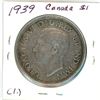 Image 2 : 1939 Canadian "Royal visit" silver dollar (1.)
