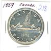 Image 1 : 1959 Canadian silver dollar