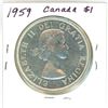Image 2 : 1959 Canadian silver dollar
