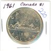 Image 1 : 1961 Canadian silver dollar
